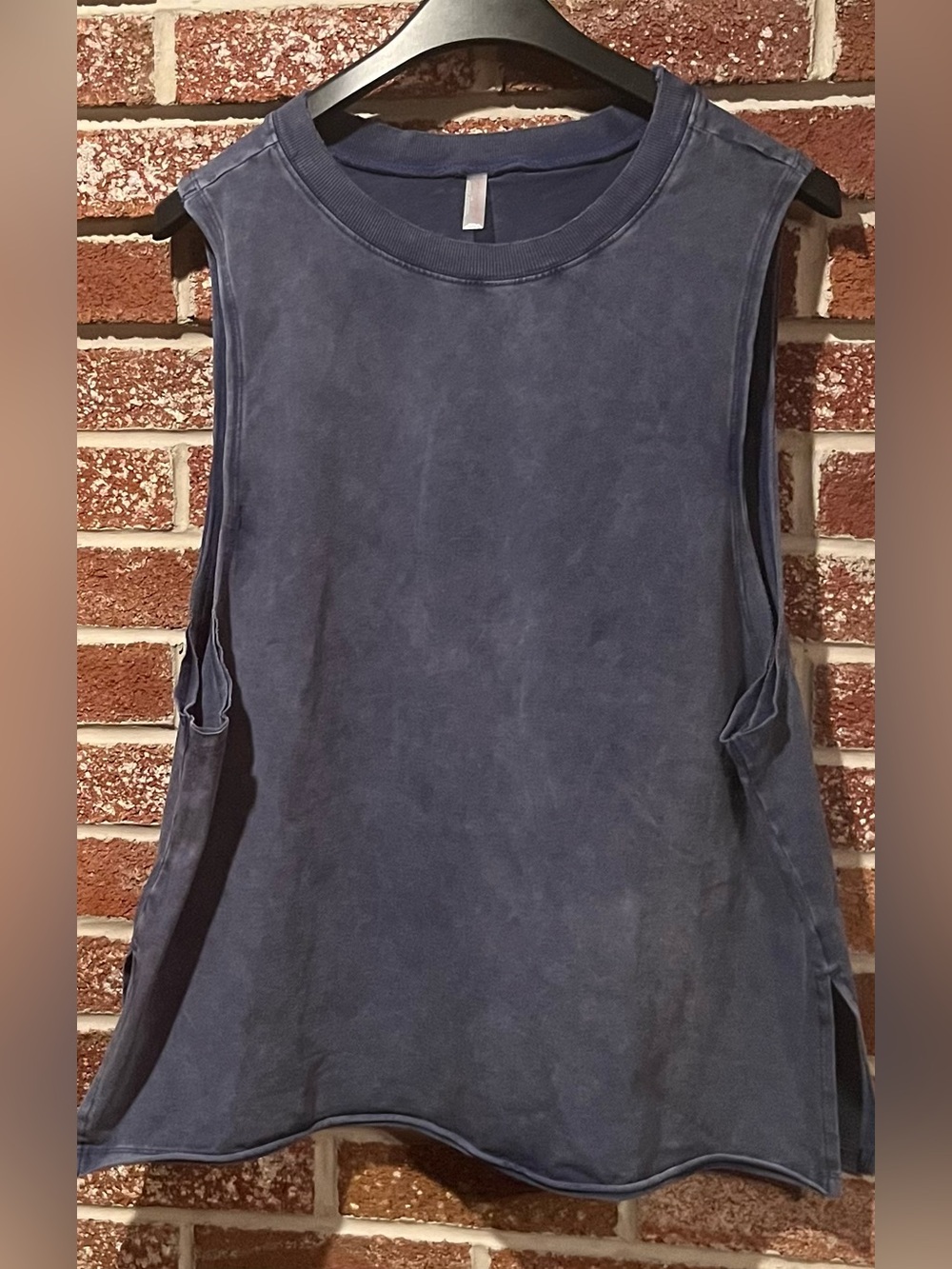 FP Movement by Free People Washed Navy Muscle Tank (NWOT)